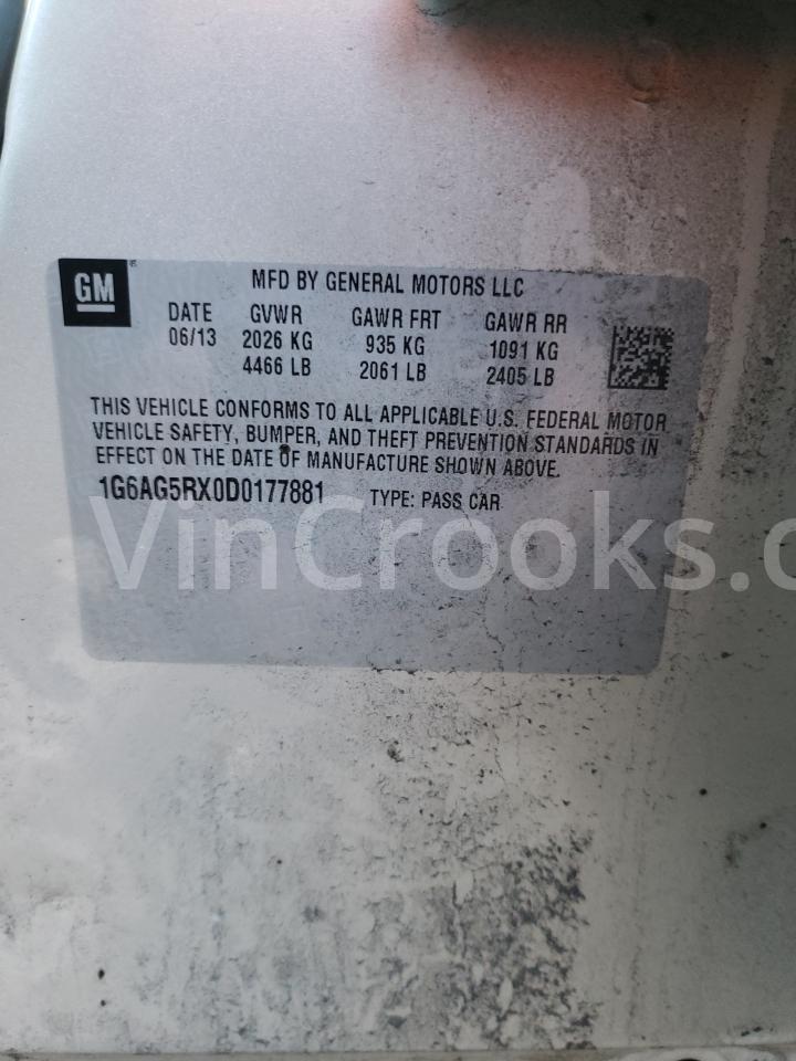 1G6AG5RX0D0177881