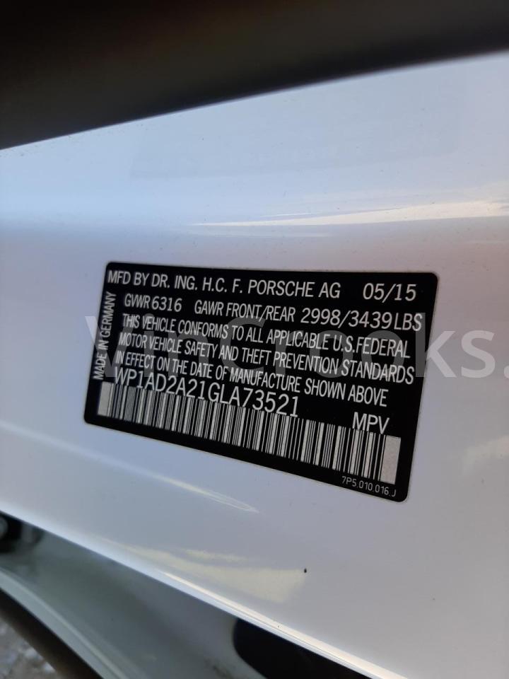 WP1AD2A21GLA73521