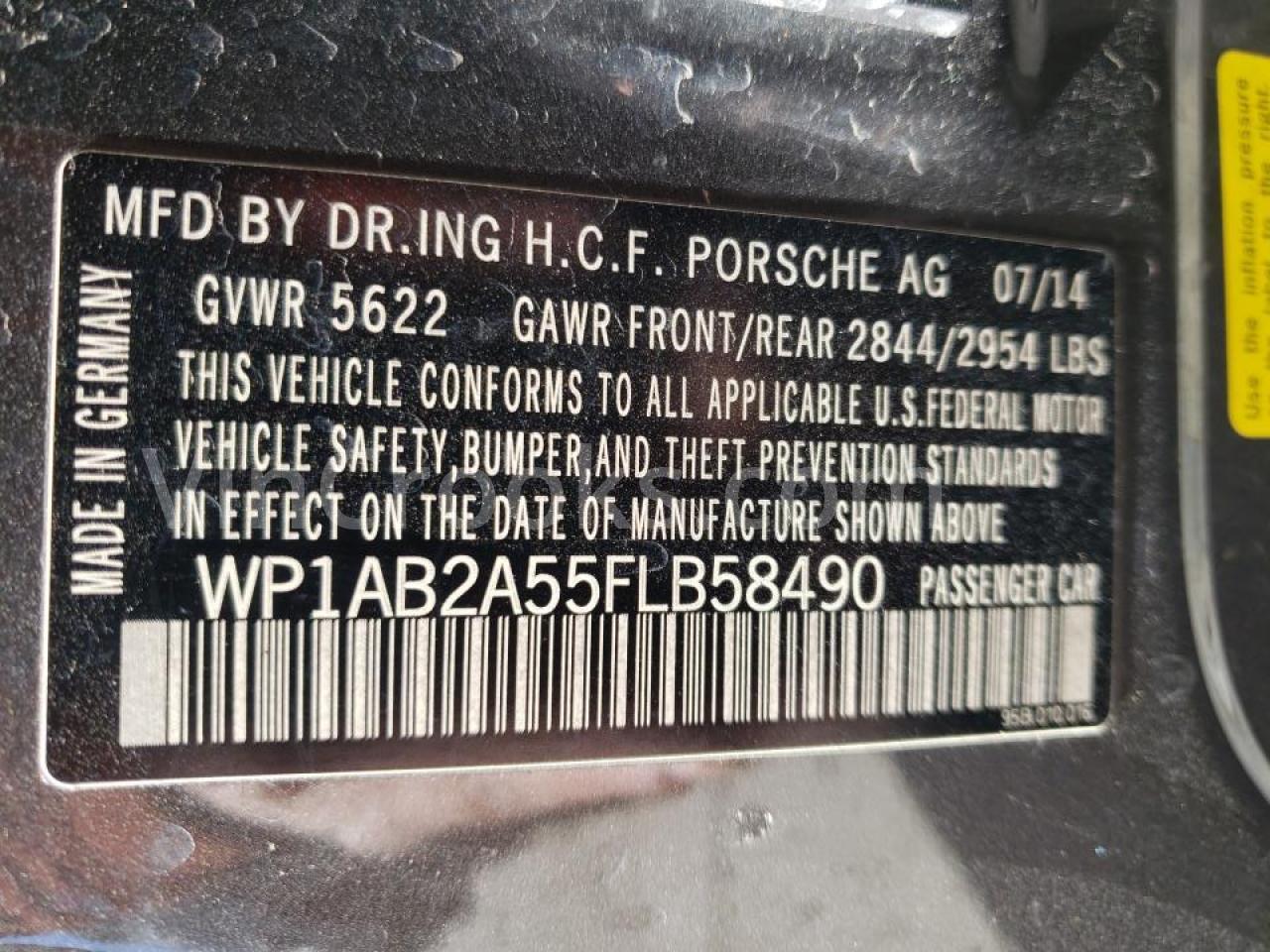 WP1AB2A55FLB58490