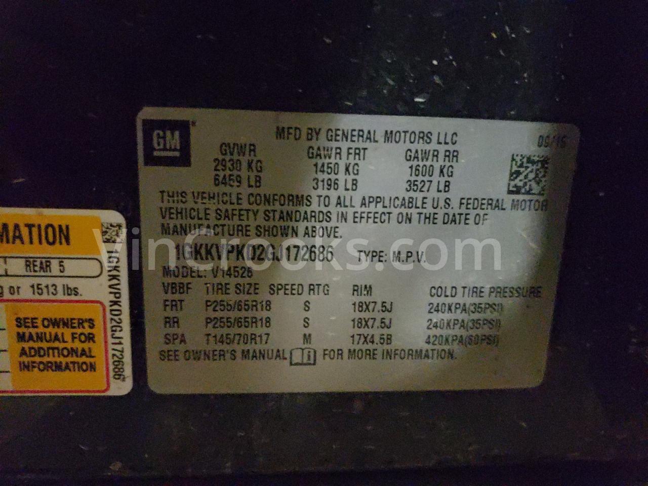 1GKKVPKD2GJ172686