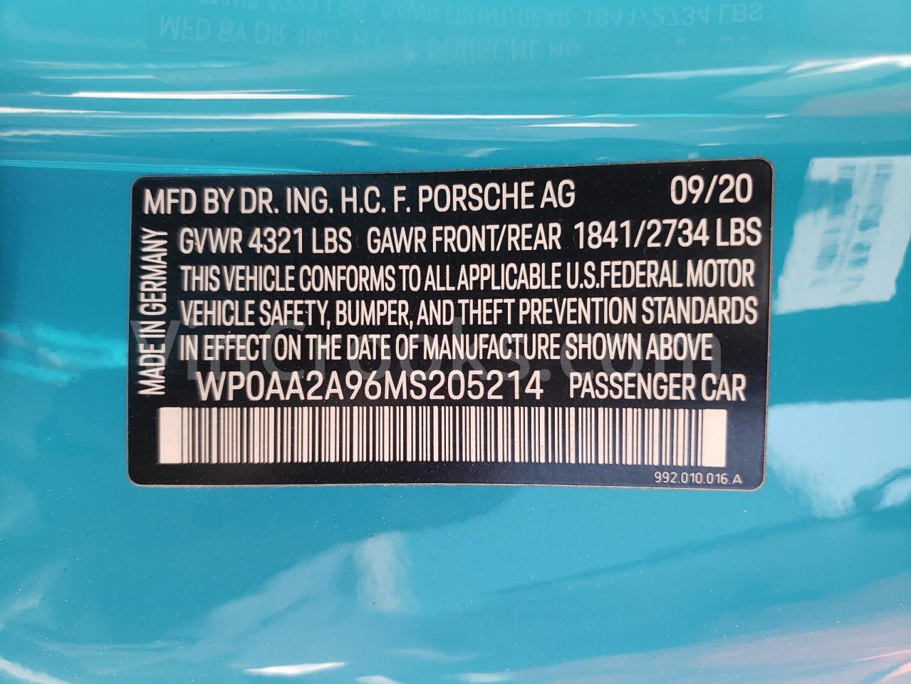 WP0AA2A96MS205214