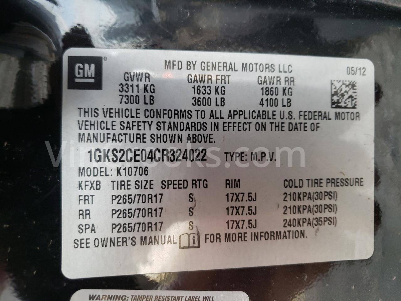 1GKS2CE04CR324022