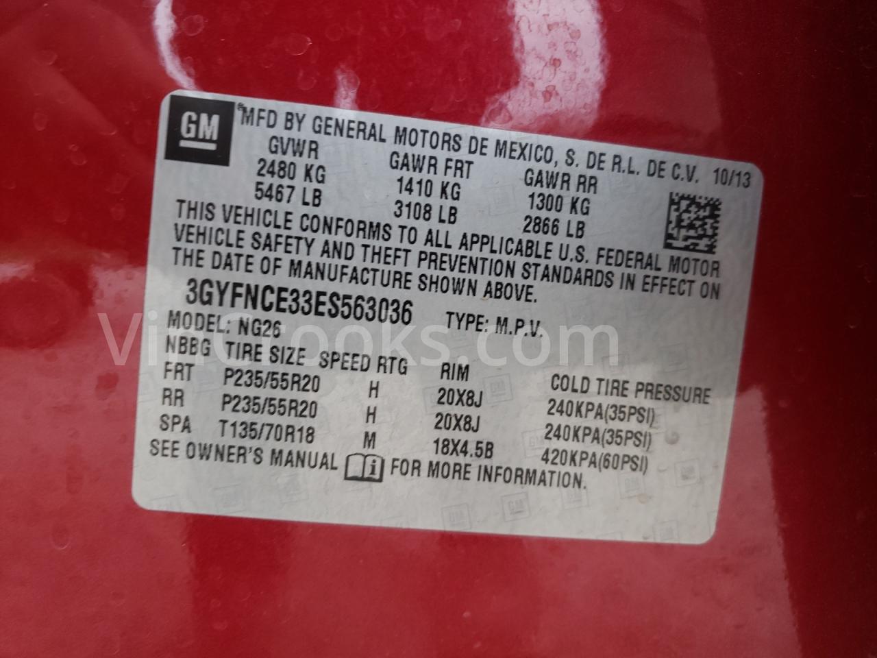 3GYFNCE33ES563036