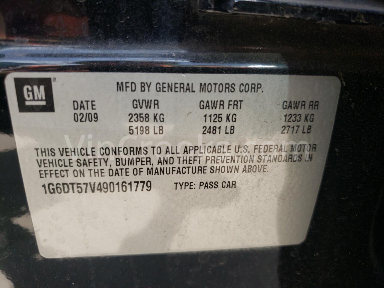 1G6DT57V490161779