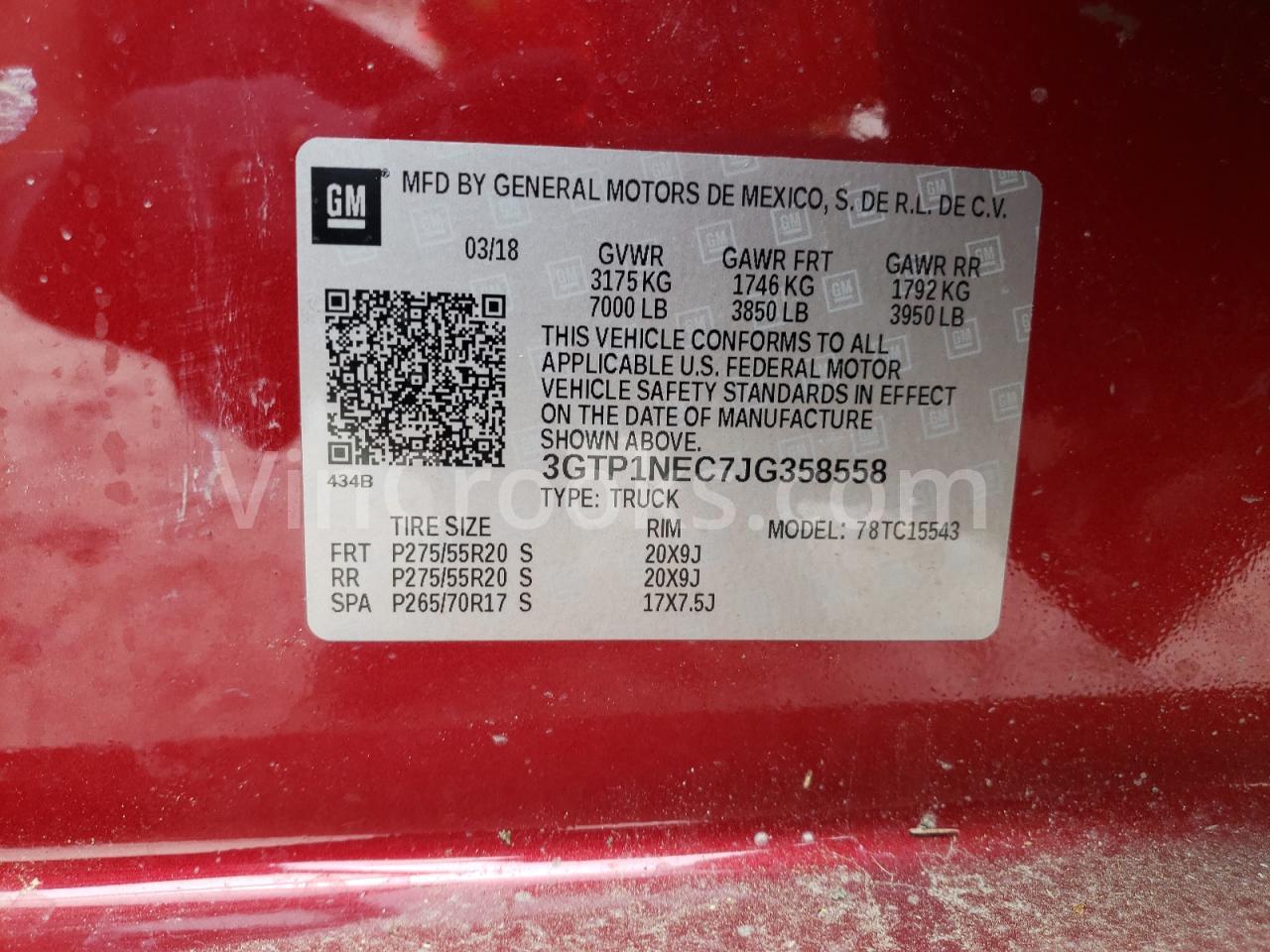 3GTP1NEC7JG358558