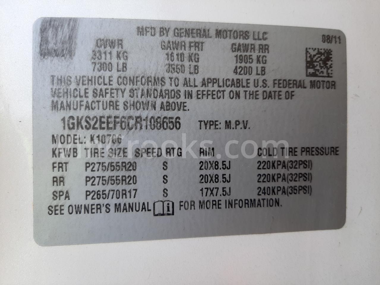 1GKS2EEF6CR108656