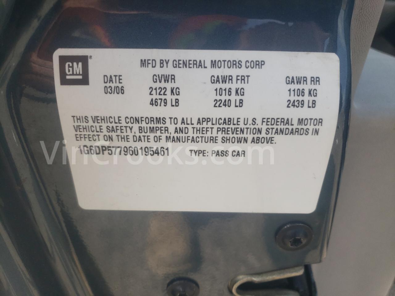 1G6DP577960195461