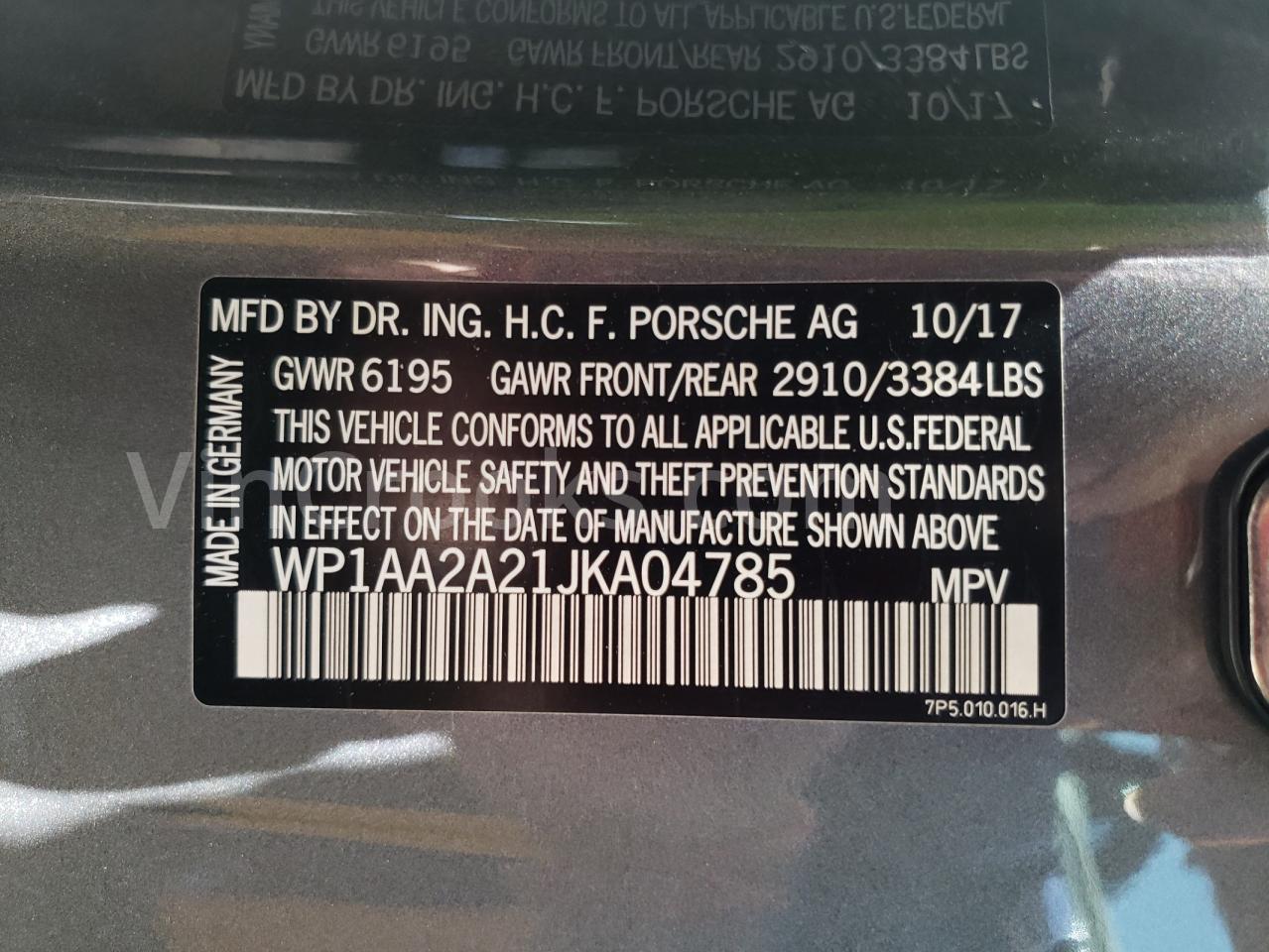 WP1AA2A21JKA04785