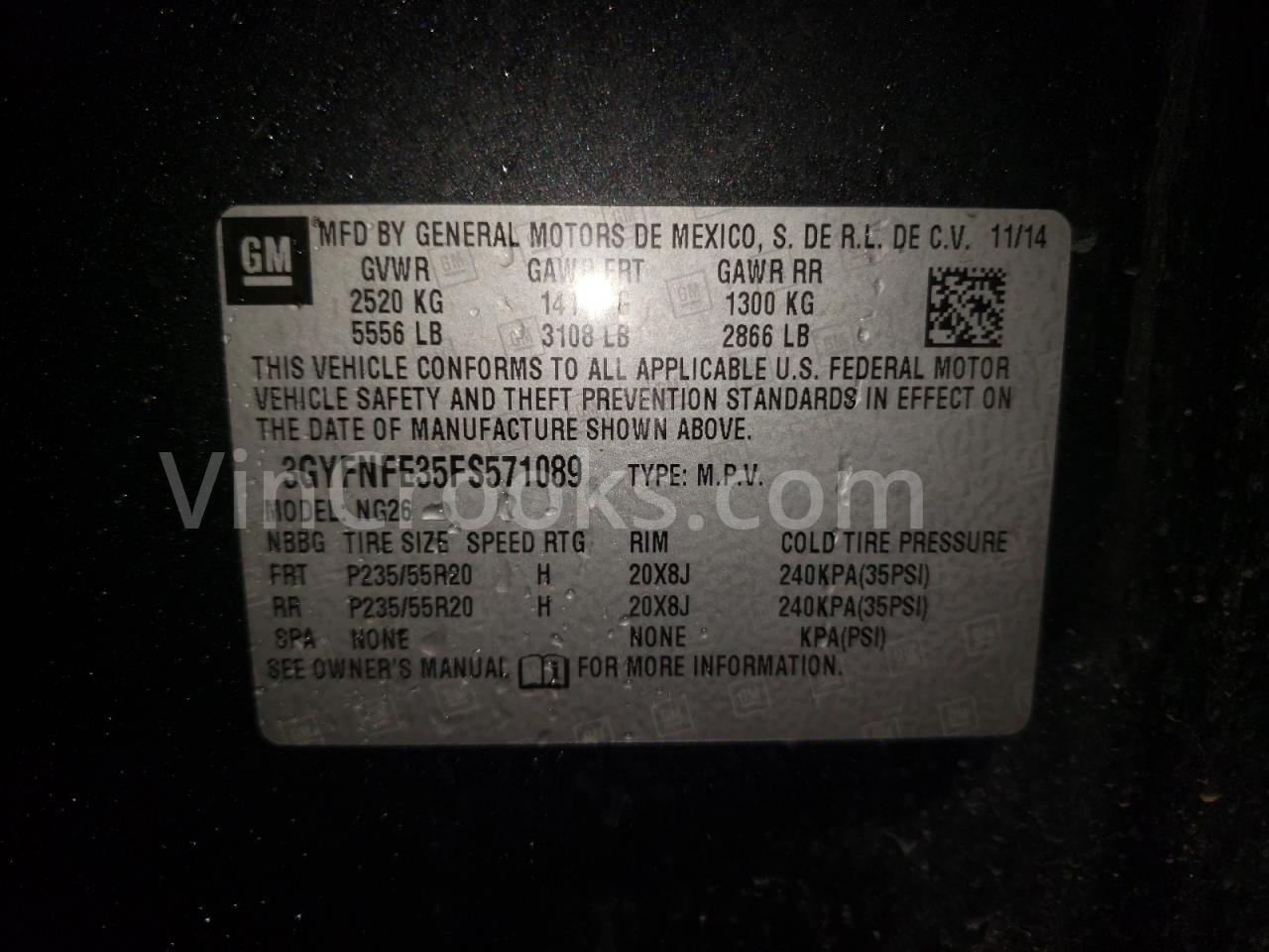 3GYFNFE35FS571089