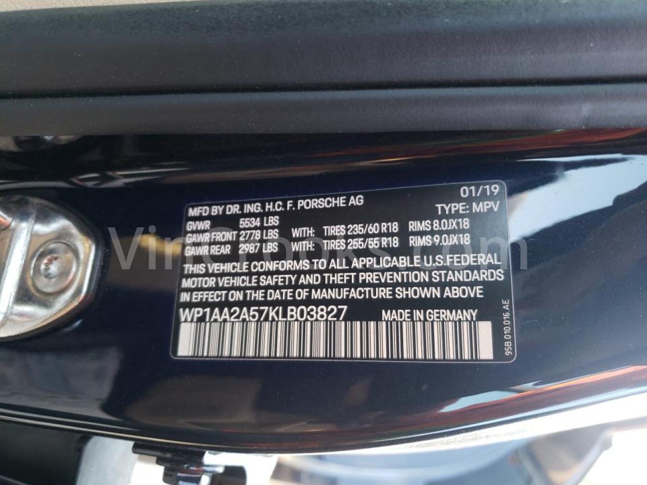 WP1AA2A57KLB03827
