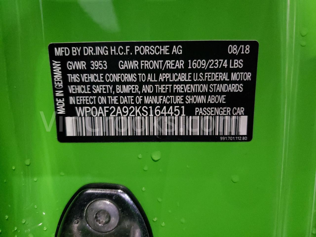 WP0AF2A92KS164451