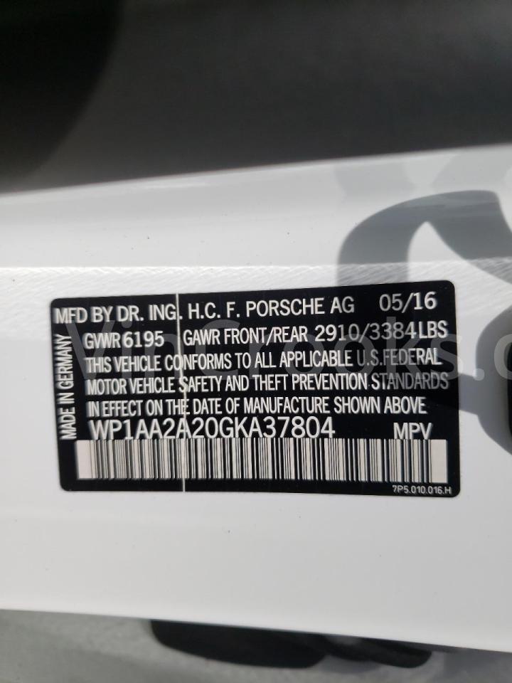 WP1AA2A20GKA37804