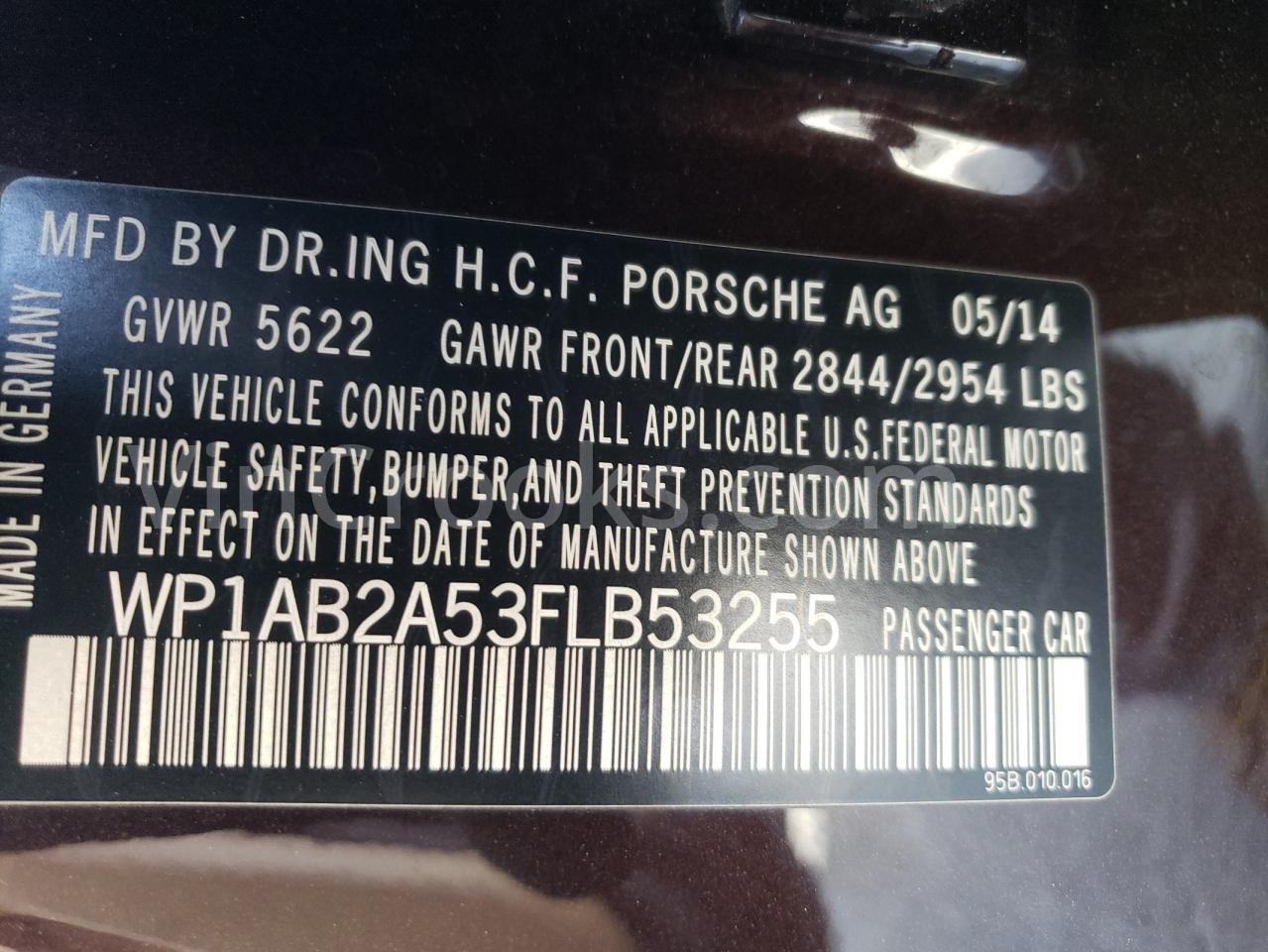 WP1AB2A53FLB53255