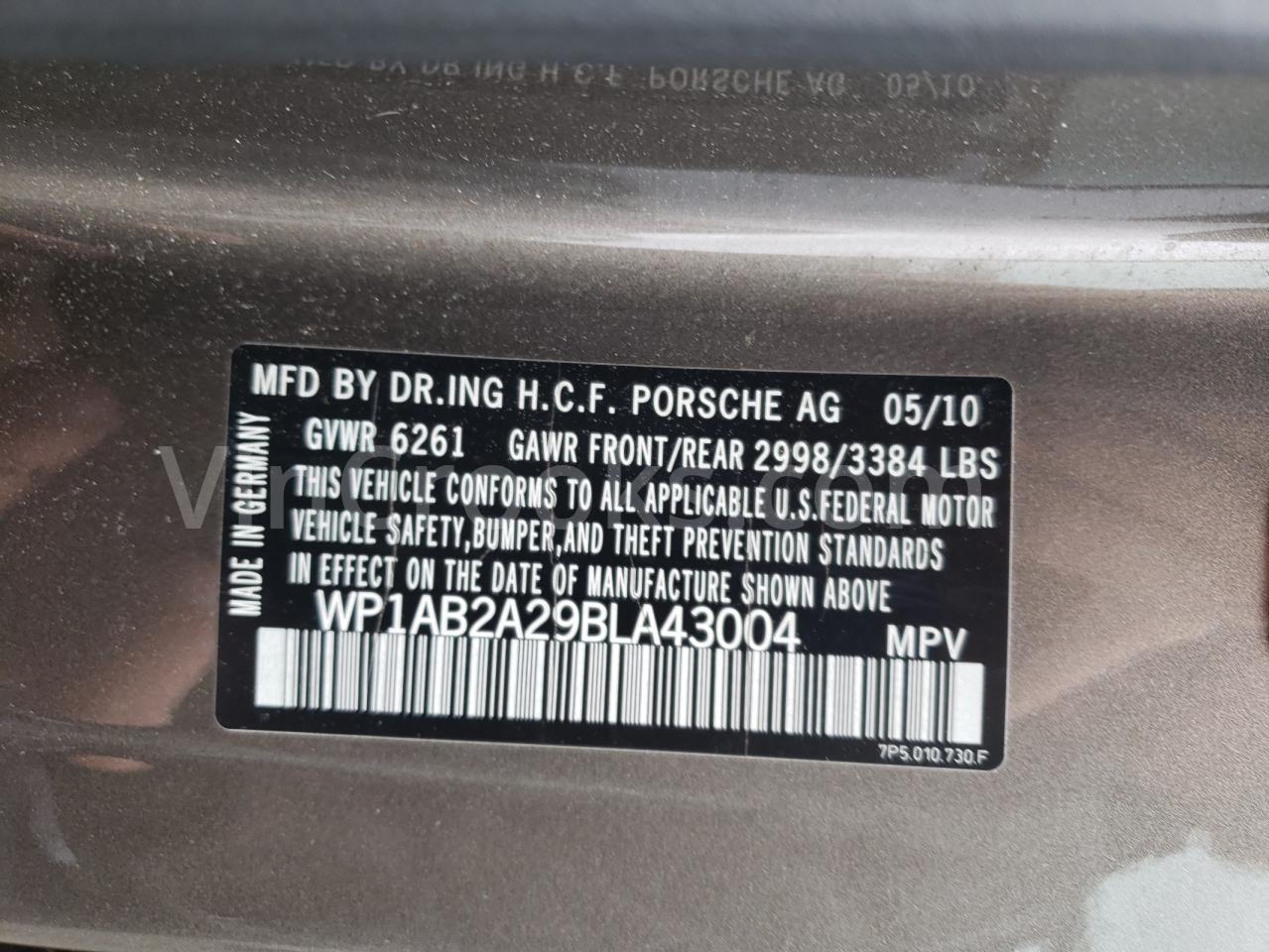 WP1AB2A29BLA43004