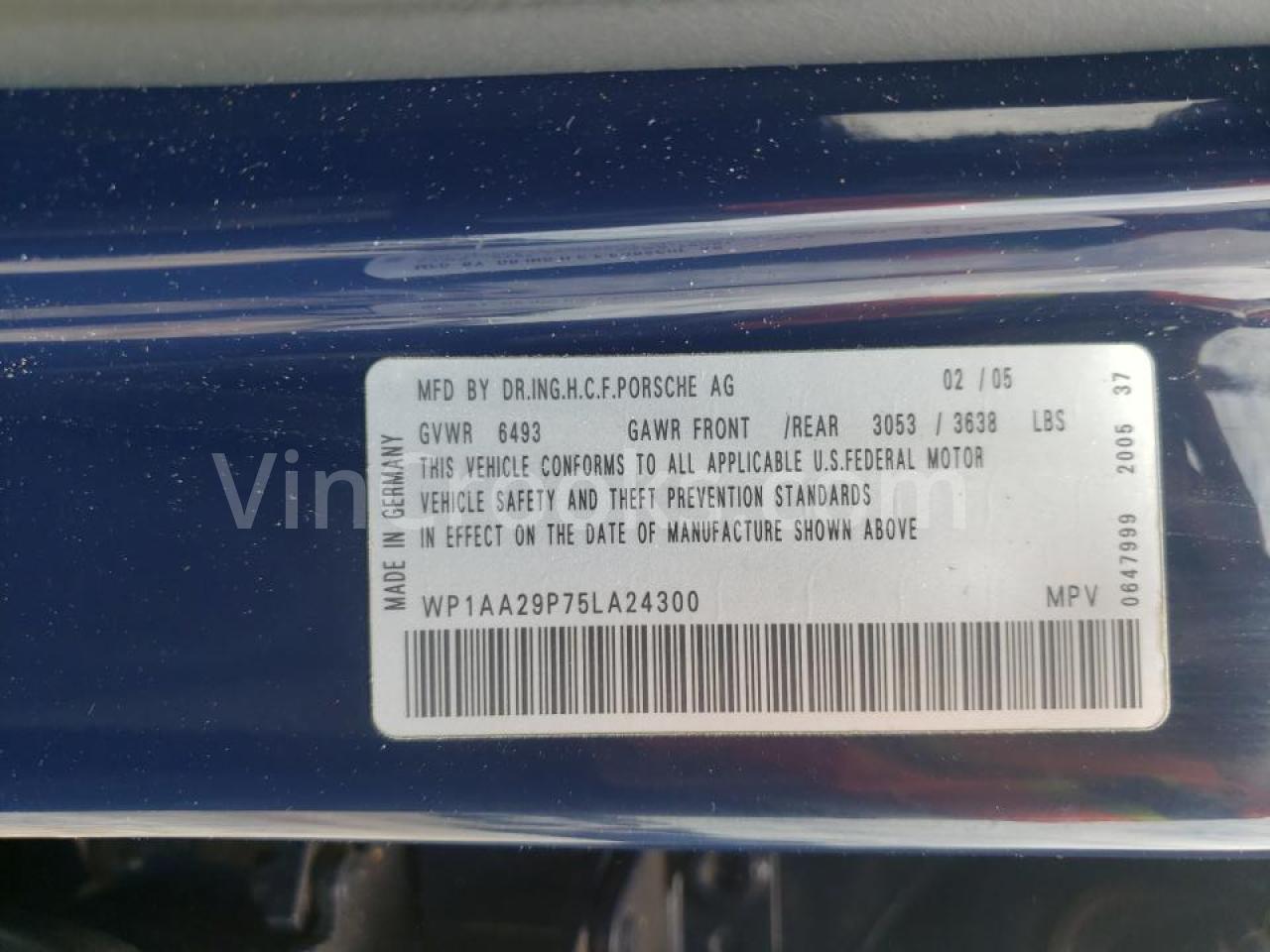WP1AA29P75LA24300