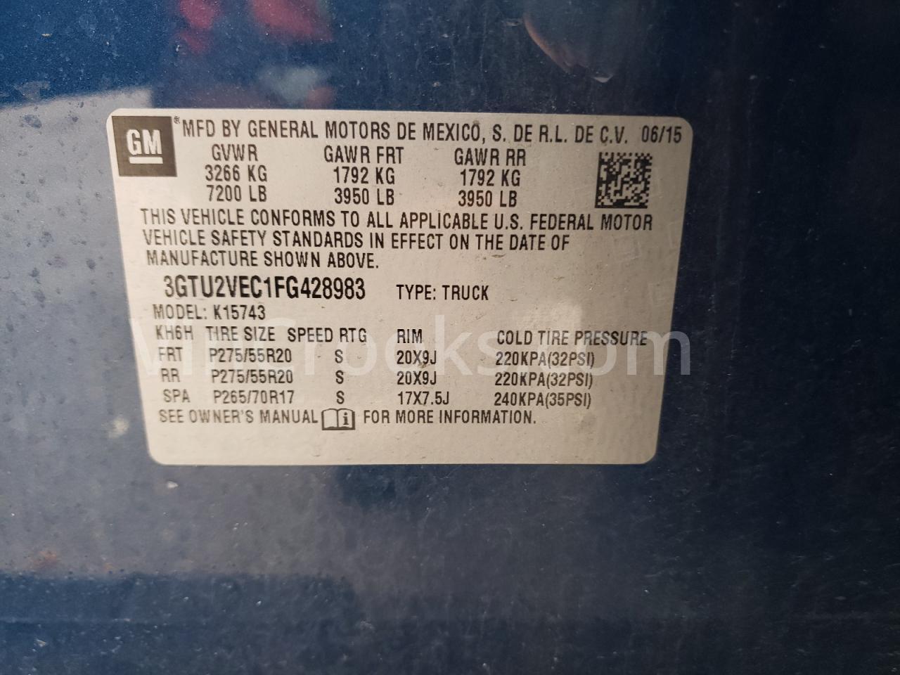 3GTU2VEC1FG428983