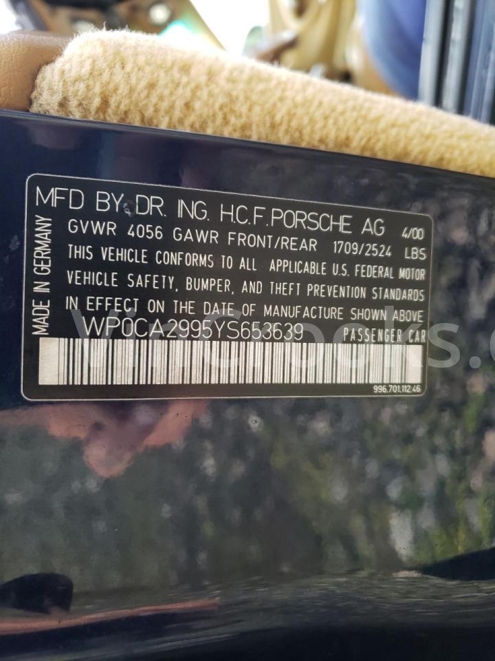 WP0CA2995YS653639