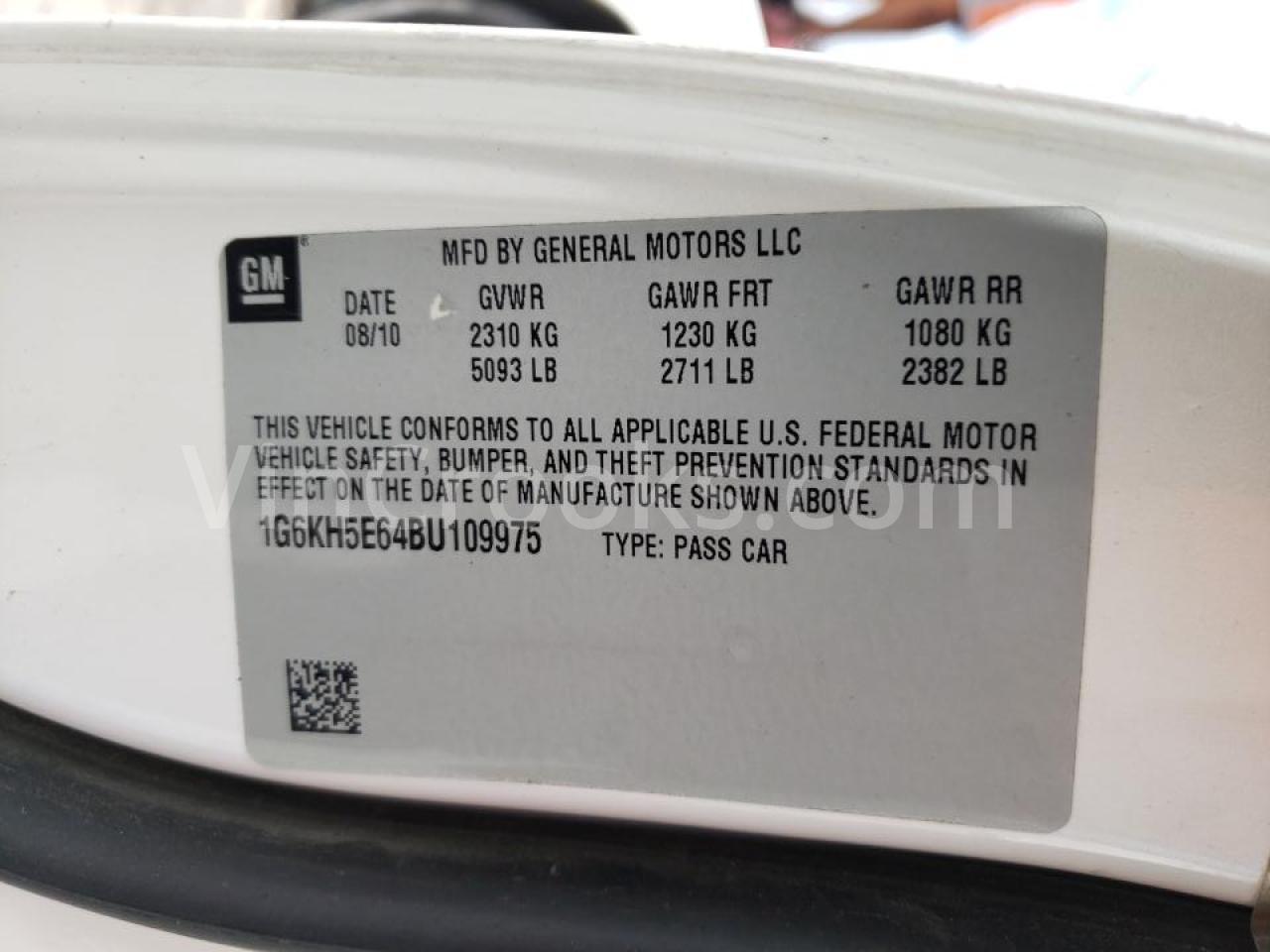 1G6KH5E64BU109975