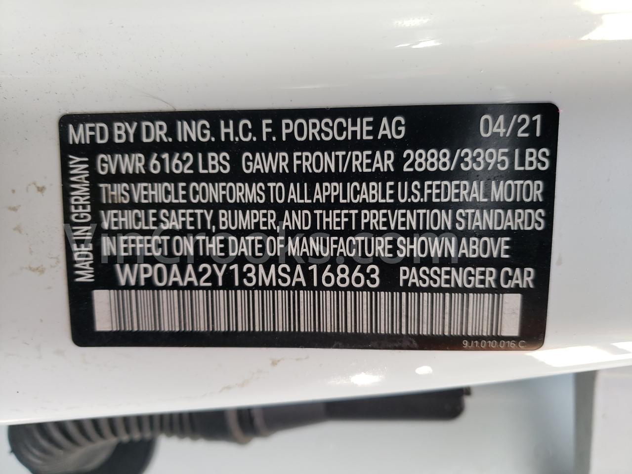 WP0AA2Y13MSA16863