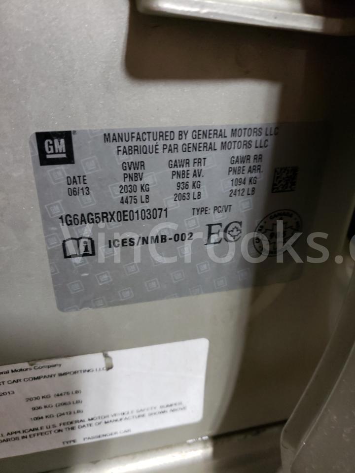 1G6AG5RX0E0103071