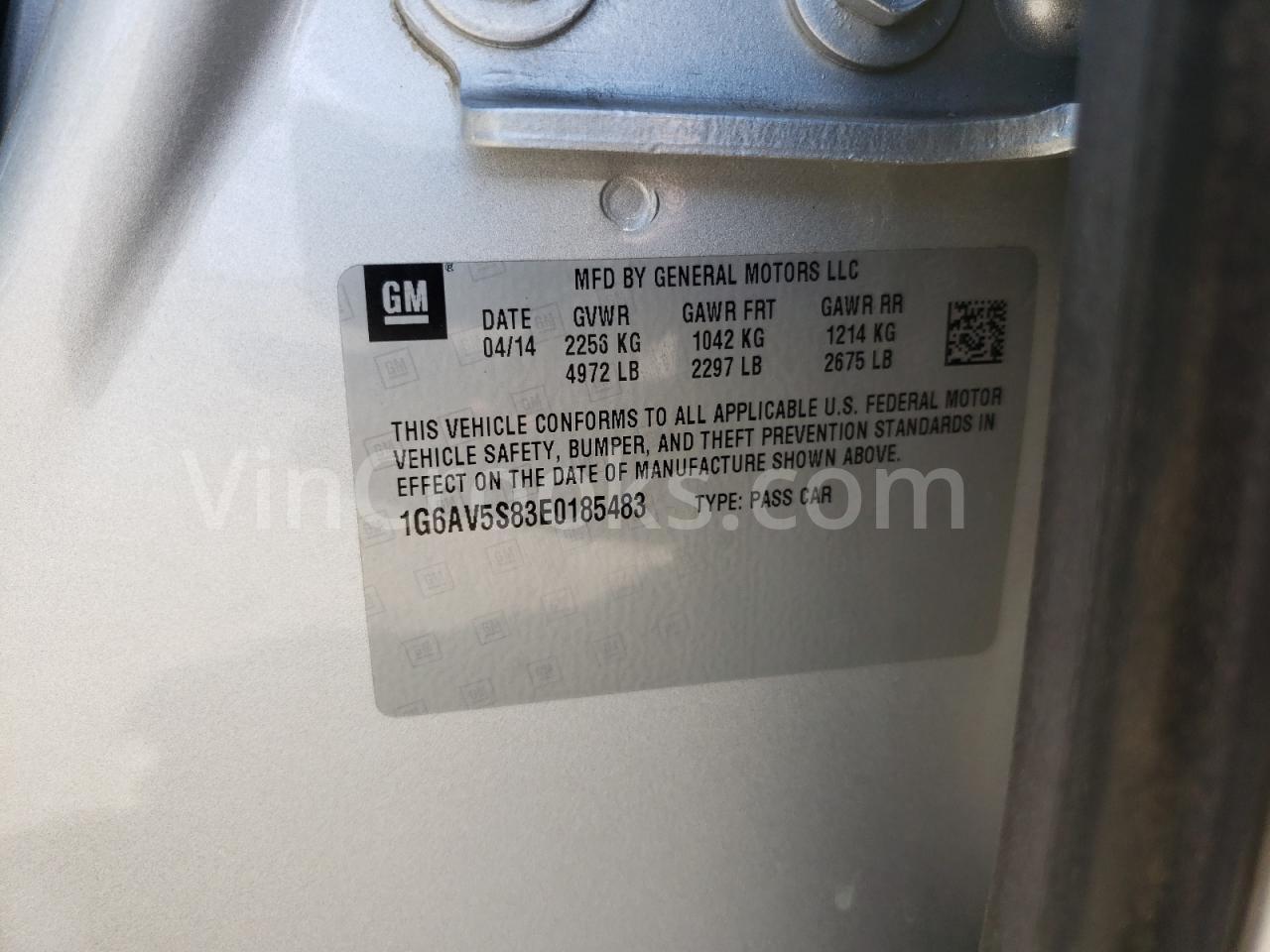 1G6AV5S83E0185483