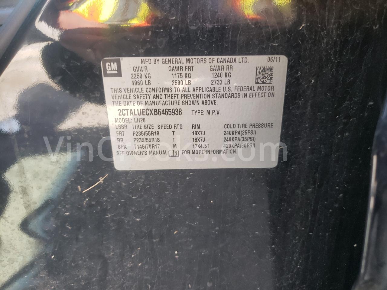 2CTALUECXB6465938