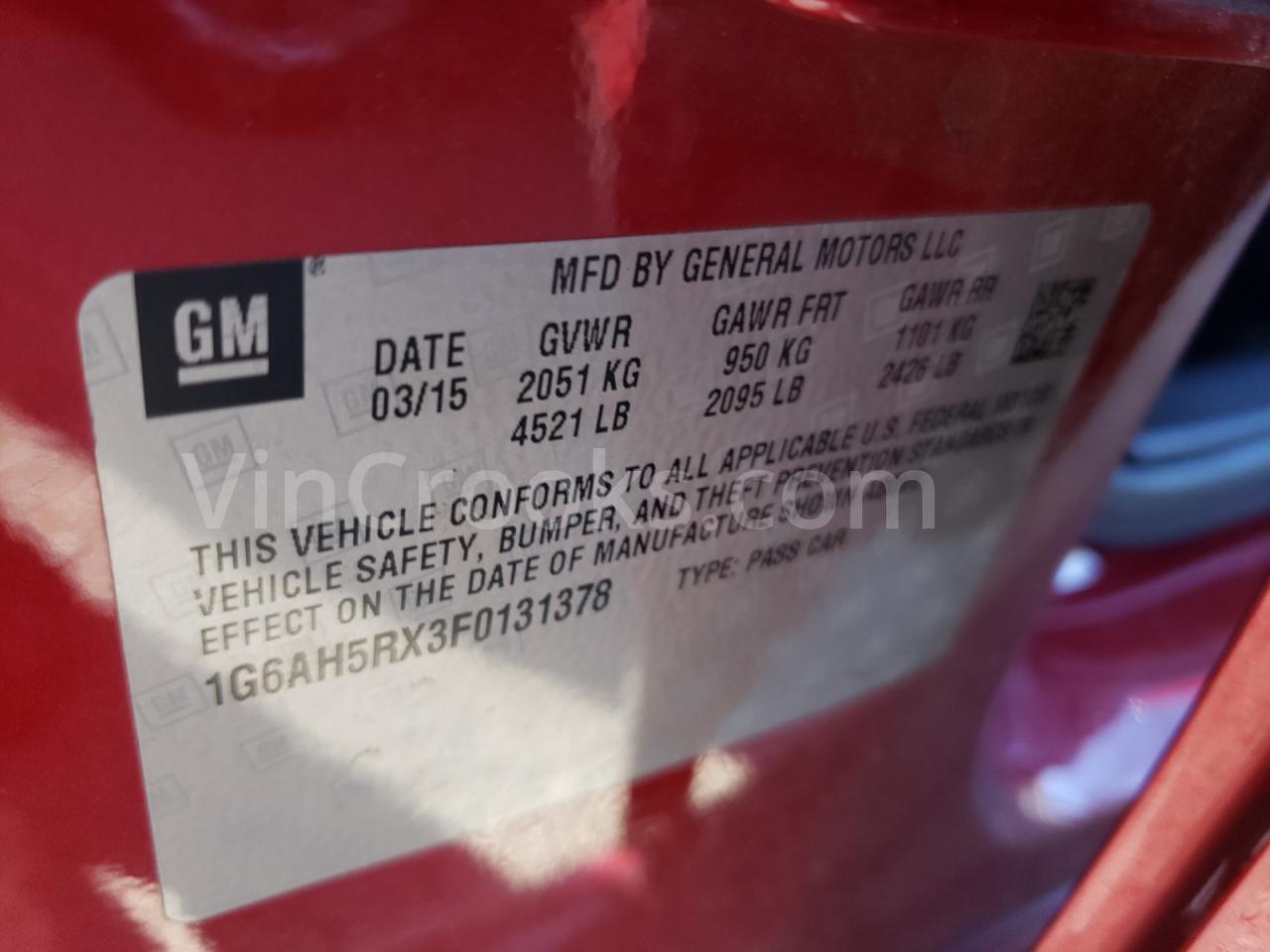 1G6AH5RX3F0131378