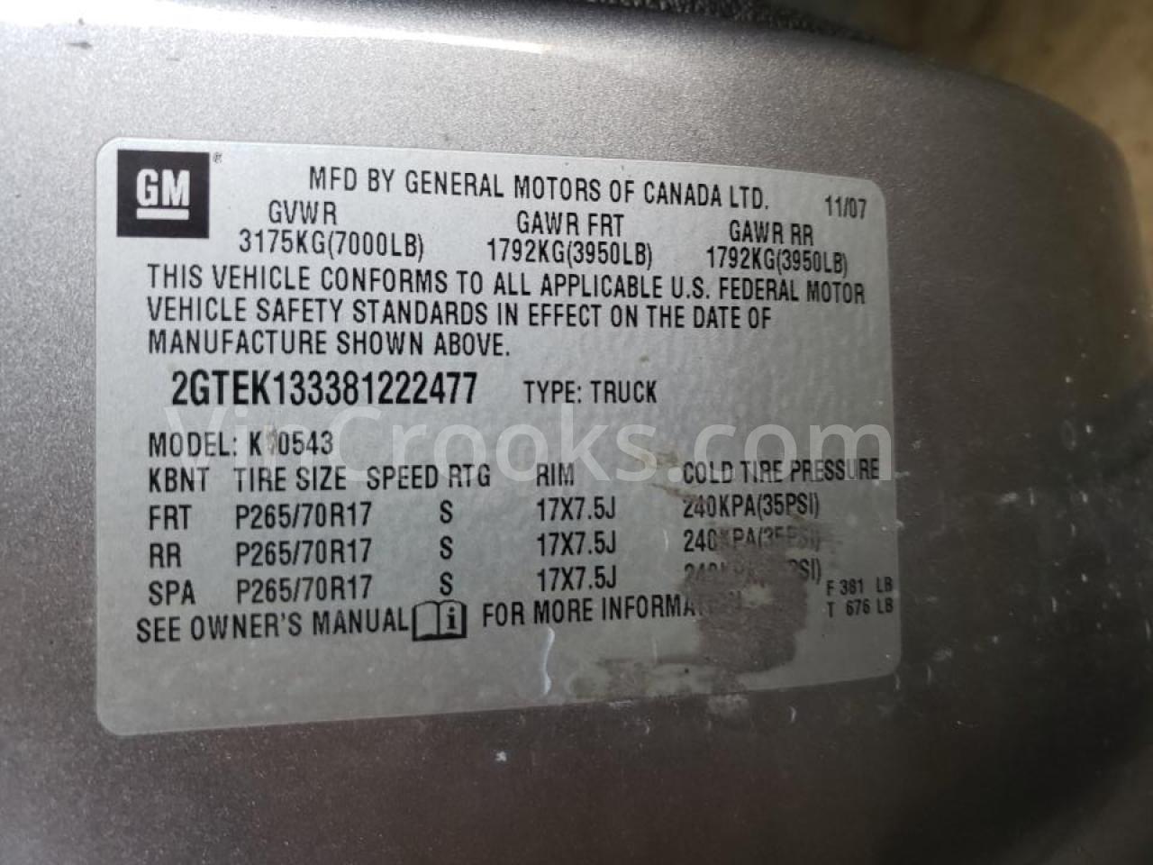 2GTEK133381222477