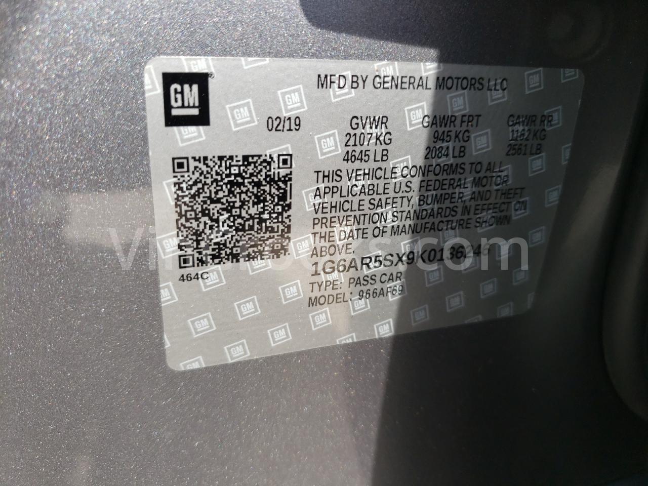 1G6AR5SX9K0136246