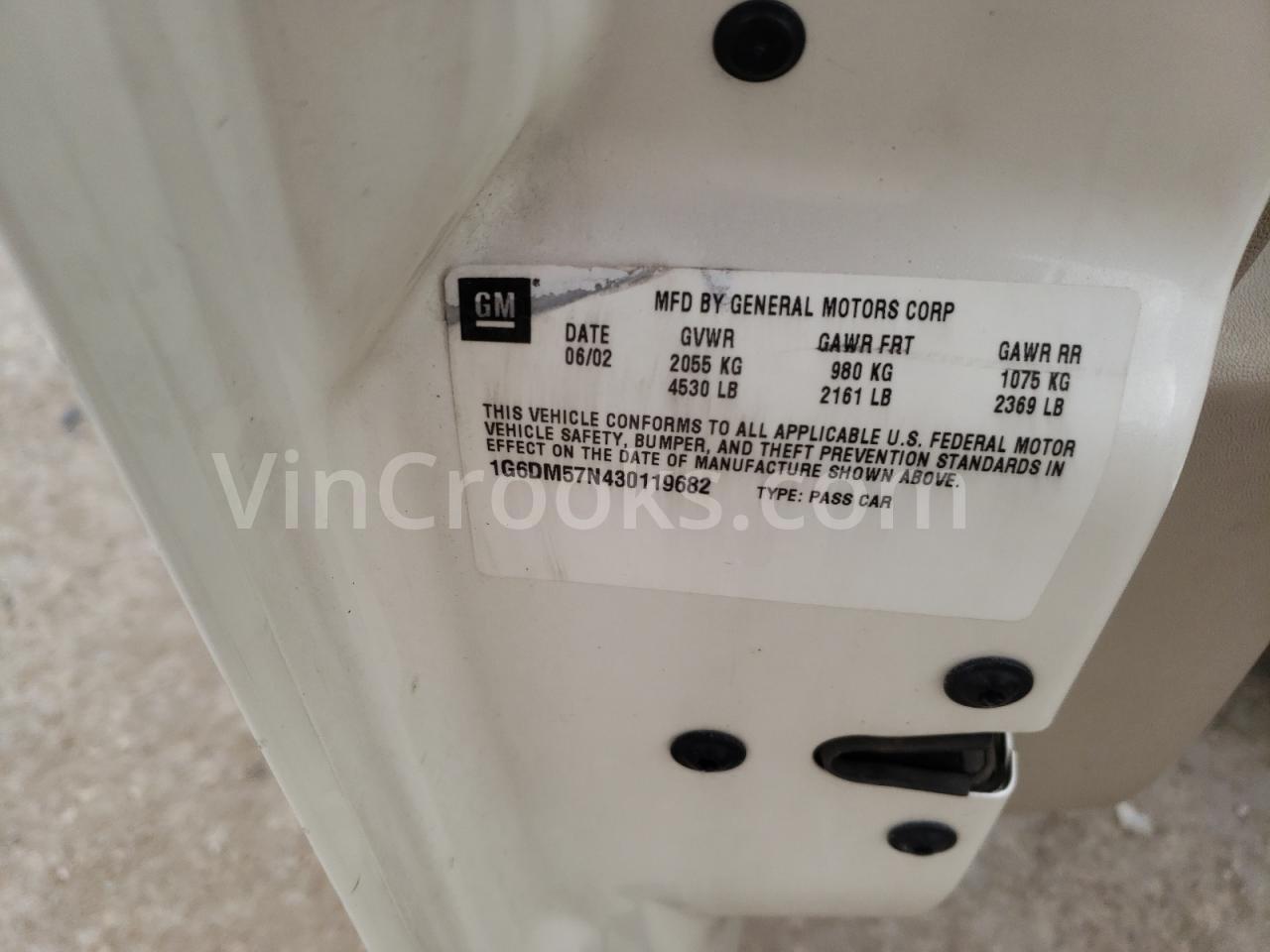 1G6DM57N430119682