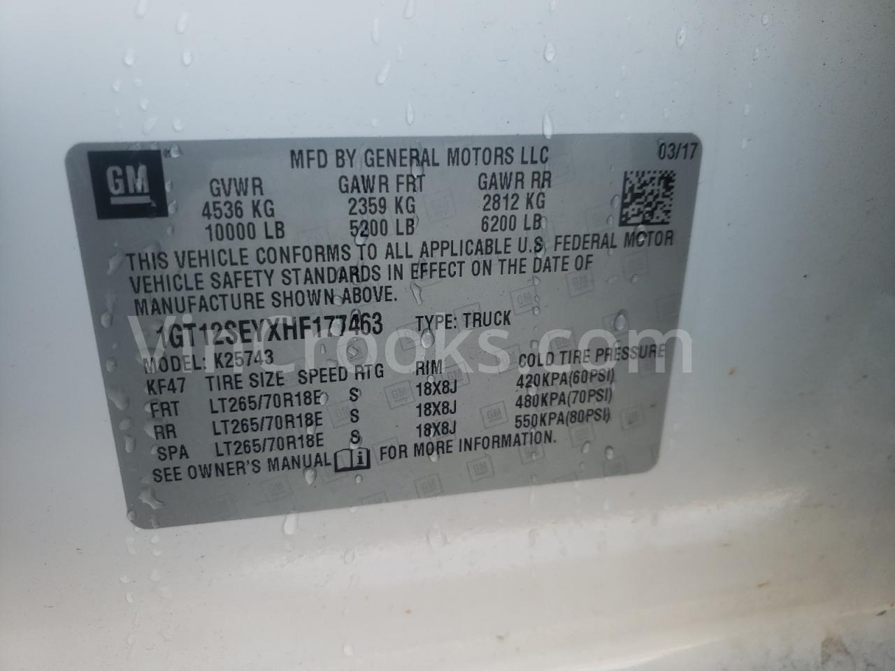 1GT12SEYXHF177463