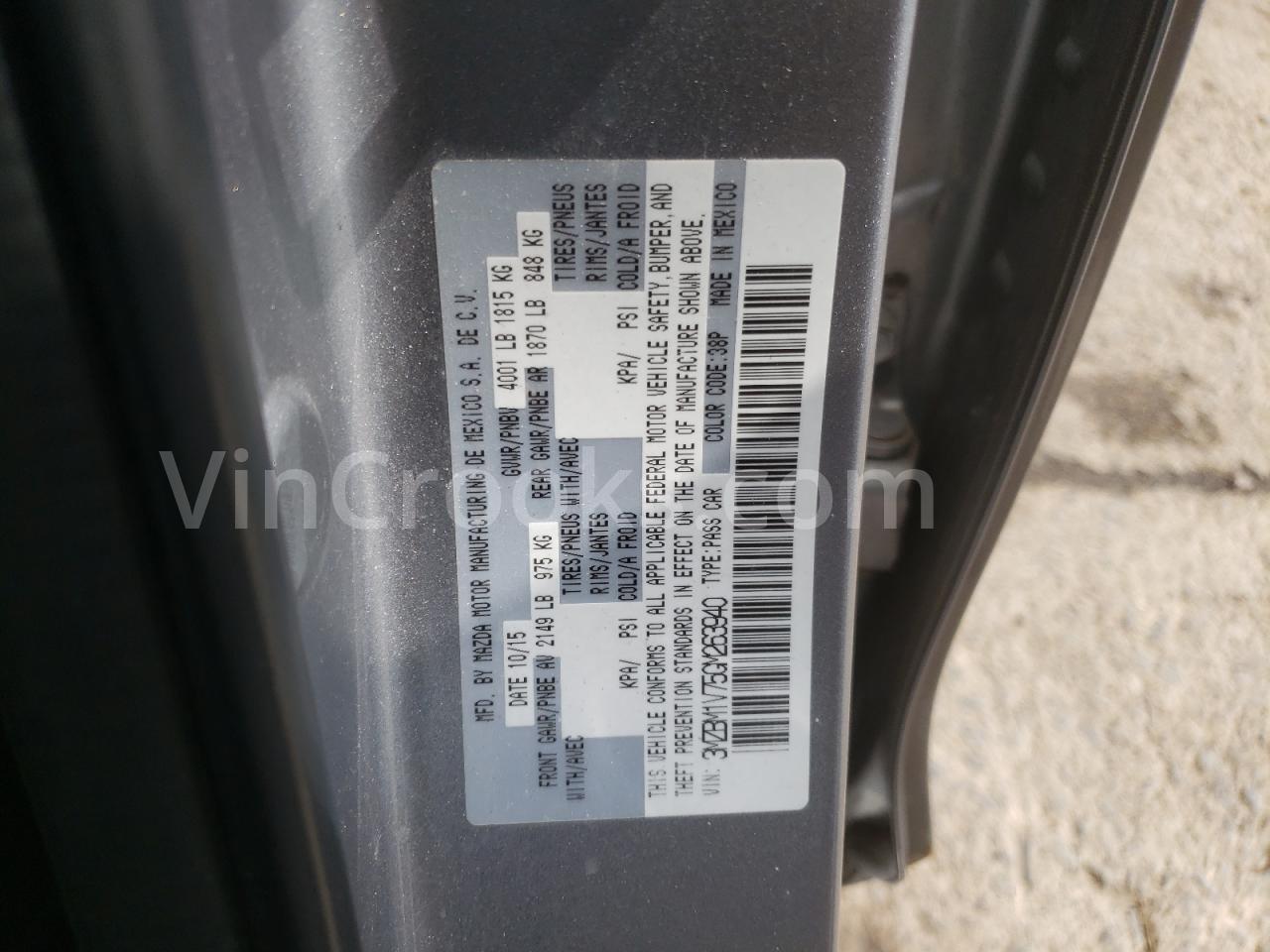3MZBM1V75GM263940