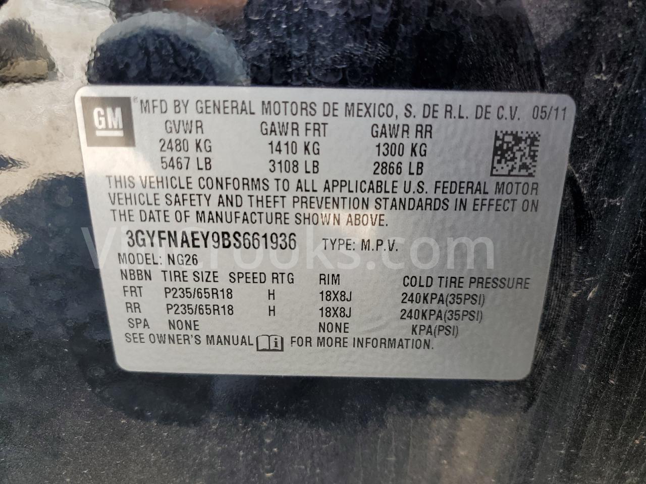 3GYFNAEY9BS661936