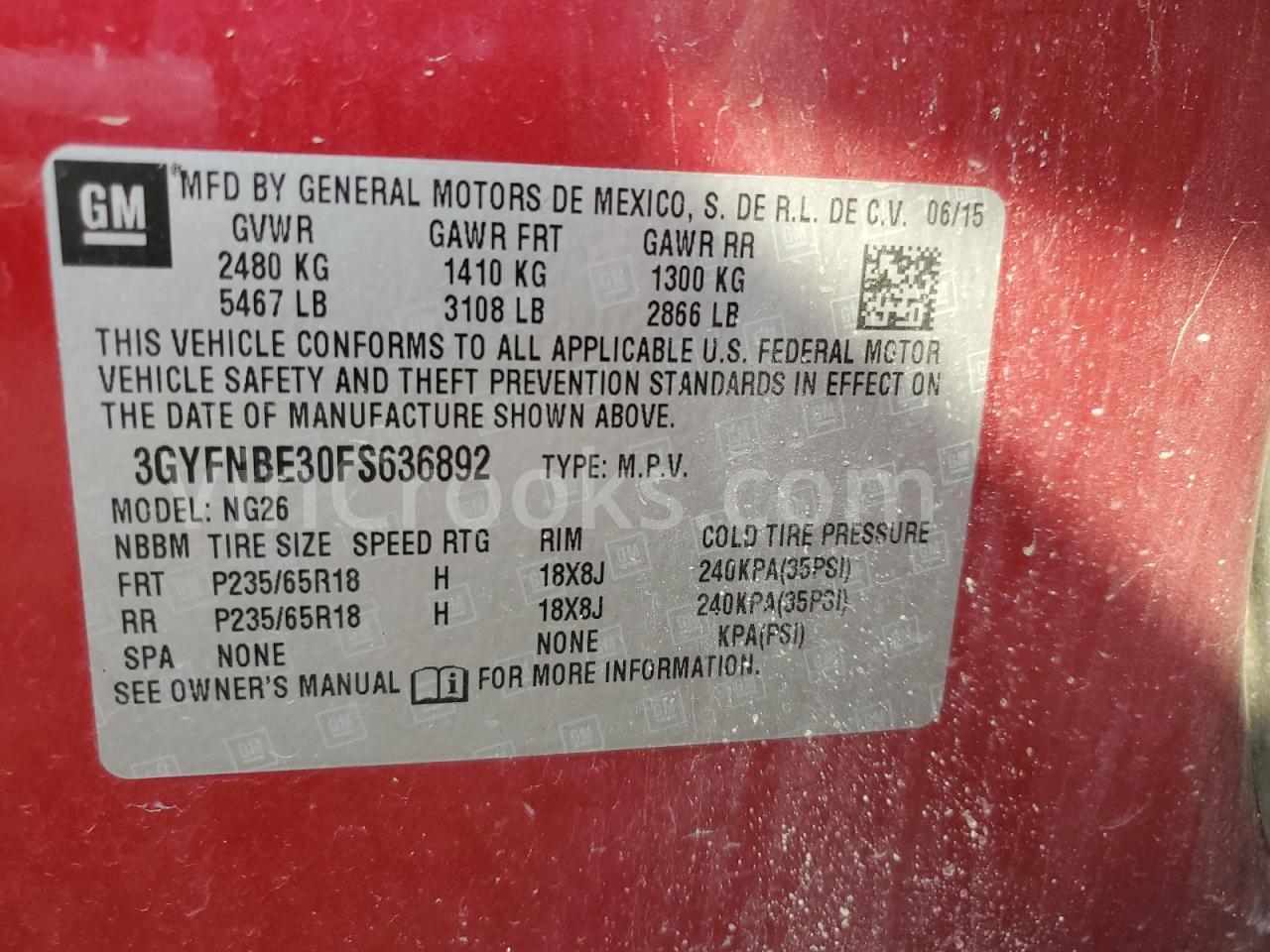 3GYFNBE30FS636892