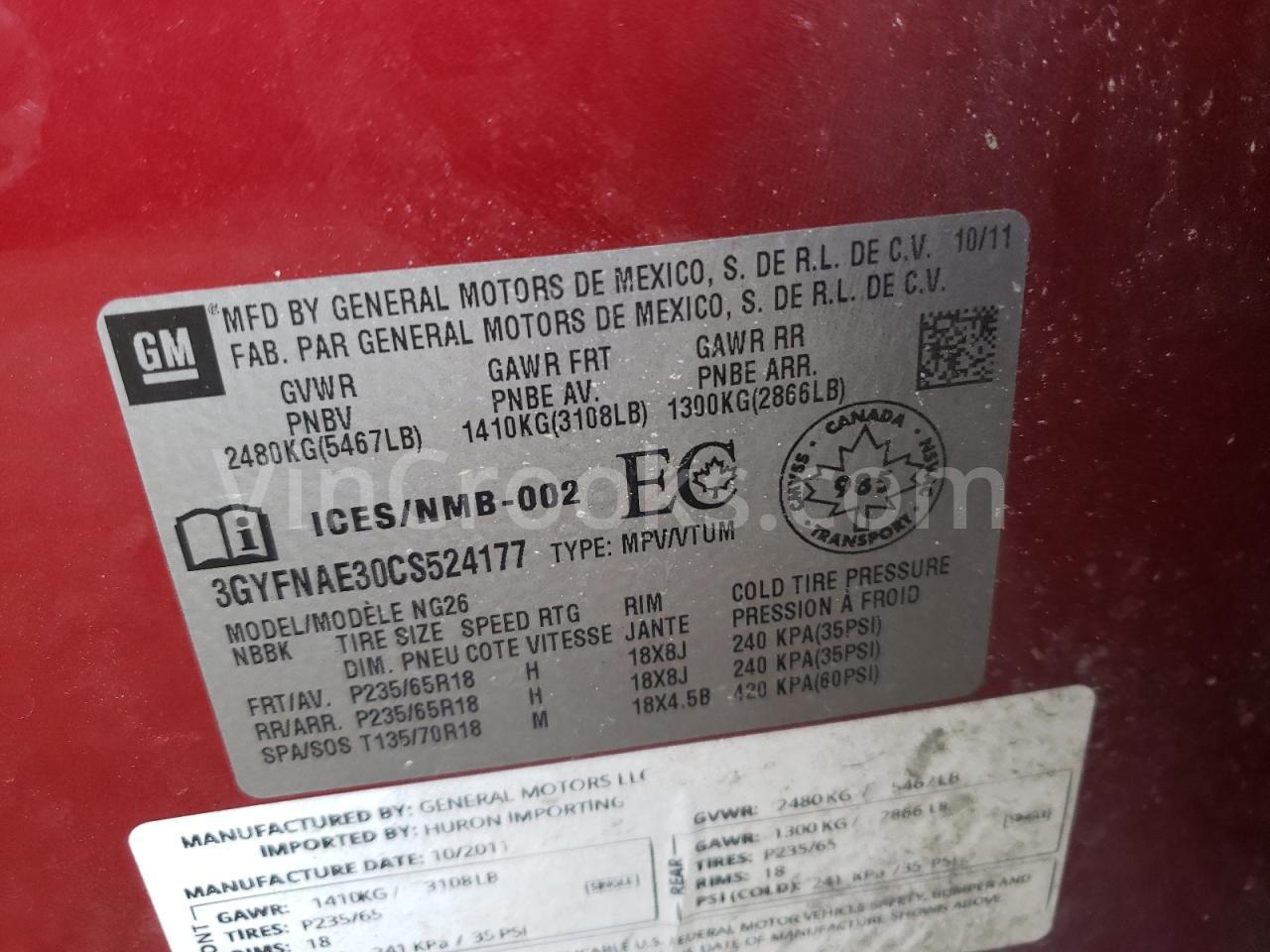 3GYFNAE30CS524177
