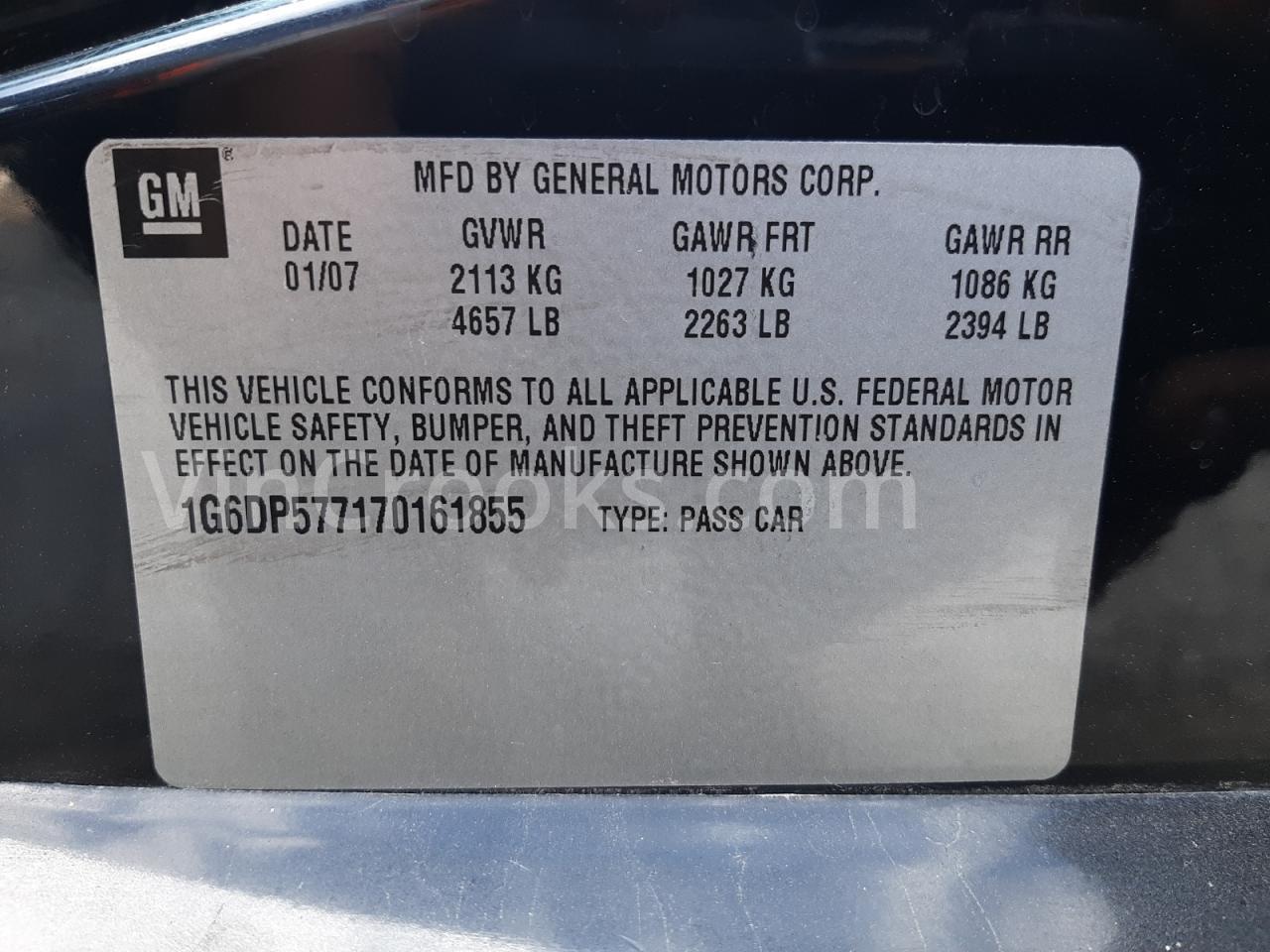 1G6DP577170161855