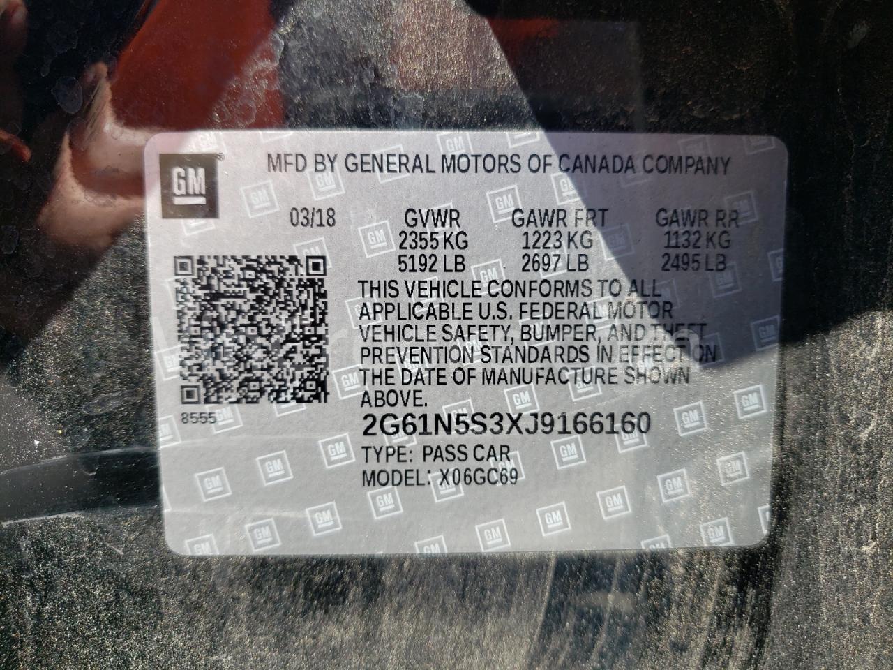 2G61N5S3XJ9166160