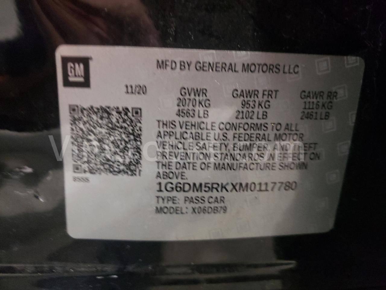 1G6DM5RKXM0117780