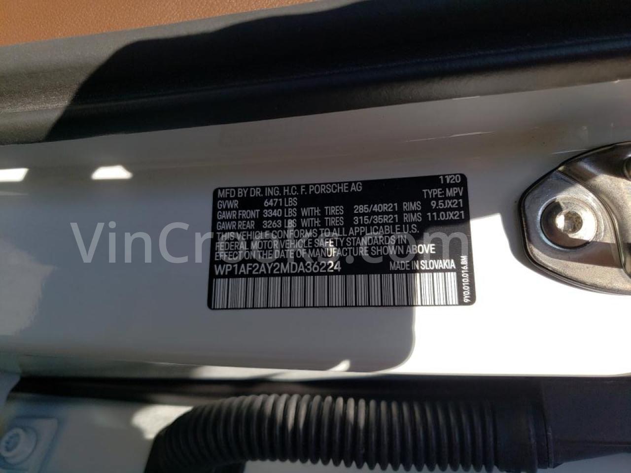 WP1AF2AY2MDA36224