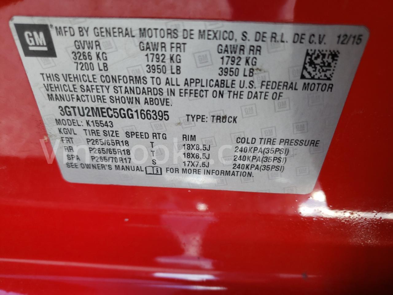 3GTU2MEC5GG166395