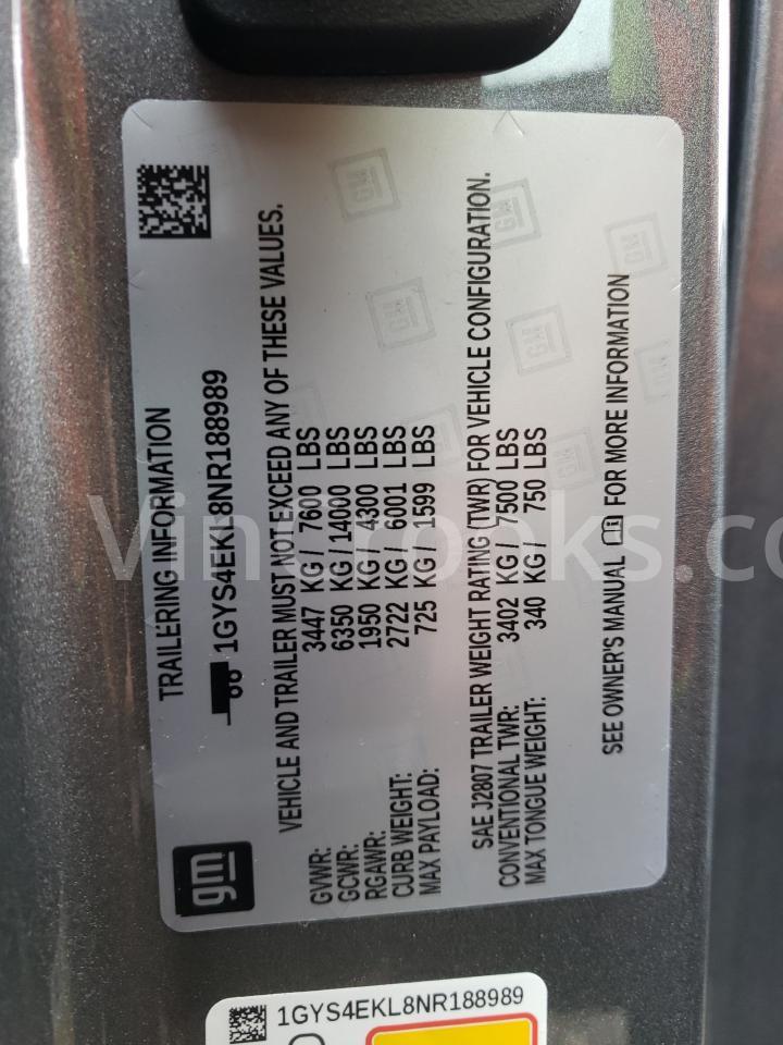 1GYS4EKL8NR188989