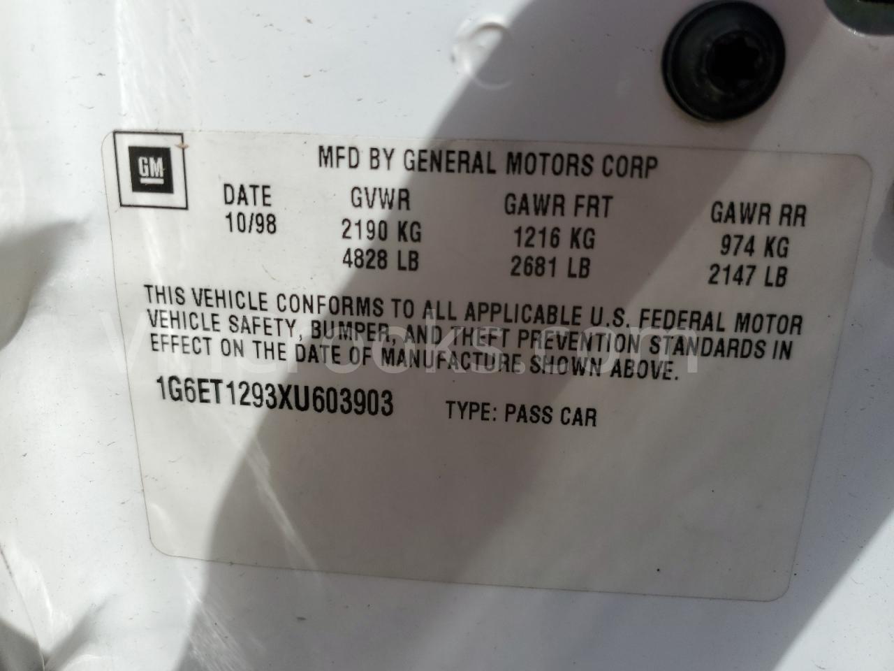 1G6ET1293XU603903