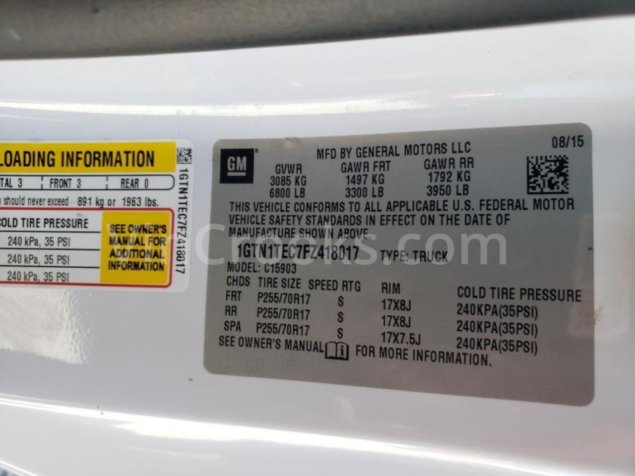 1GTN1TEC7FZ418017