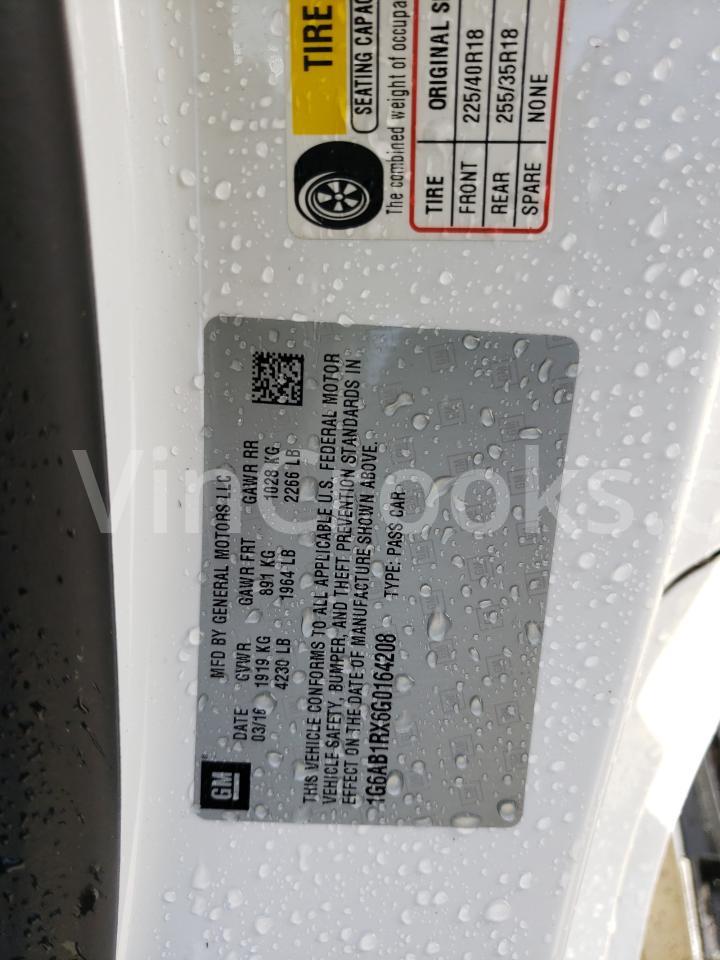1G6AB1RX6G0164208