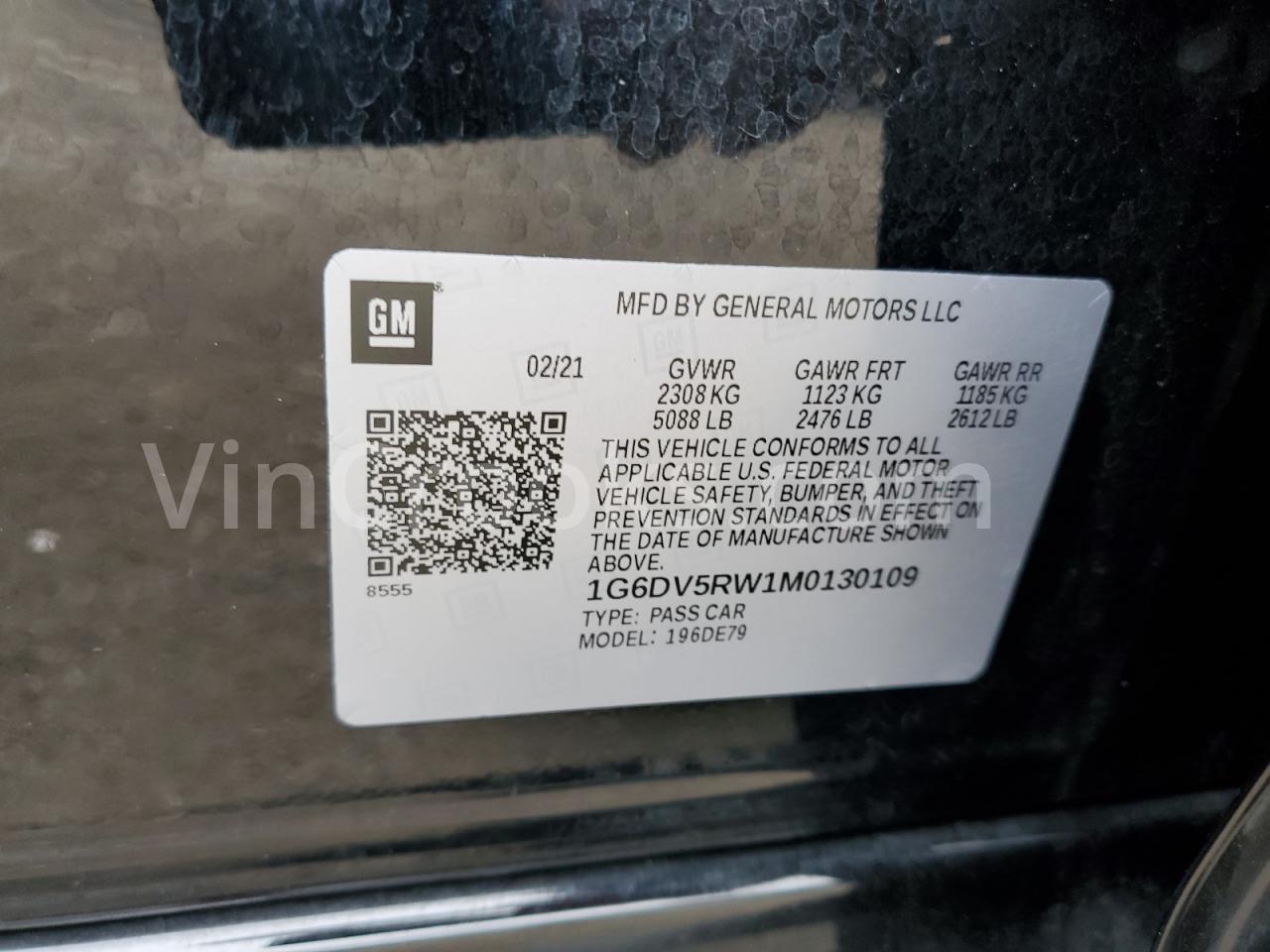1G6DV5RW1M0130109