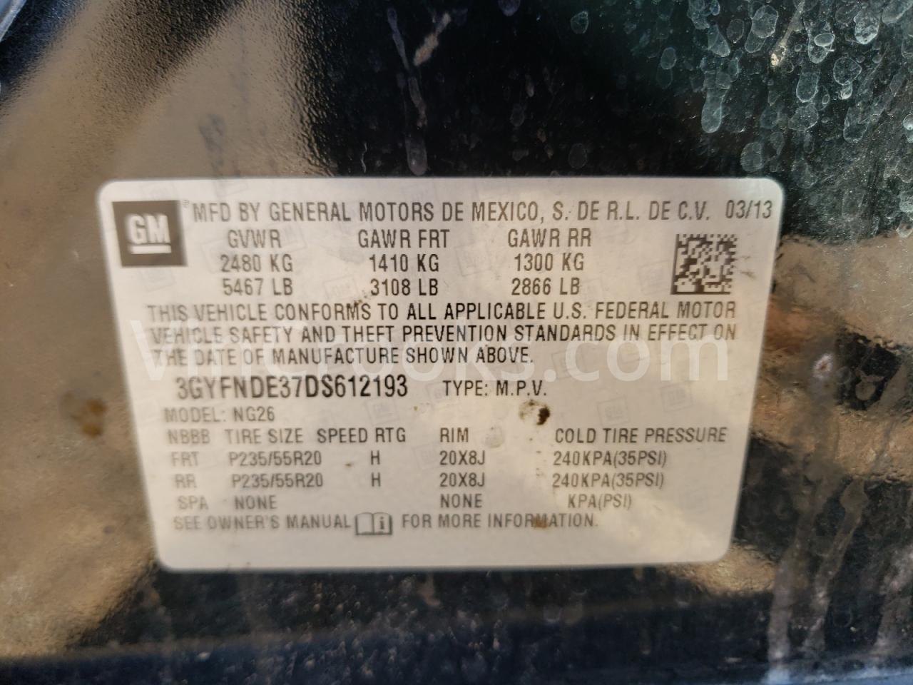 3GYFNDE37DS612193