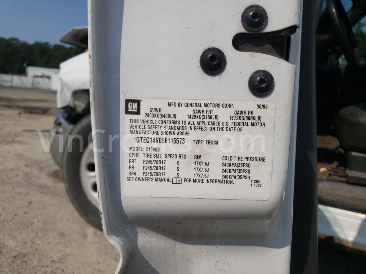1GTEC14V06E115573
