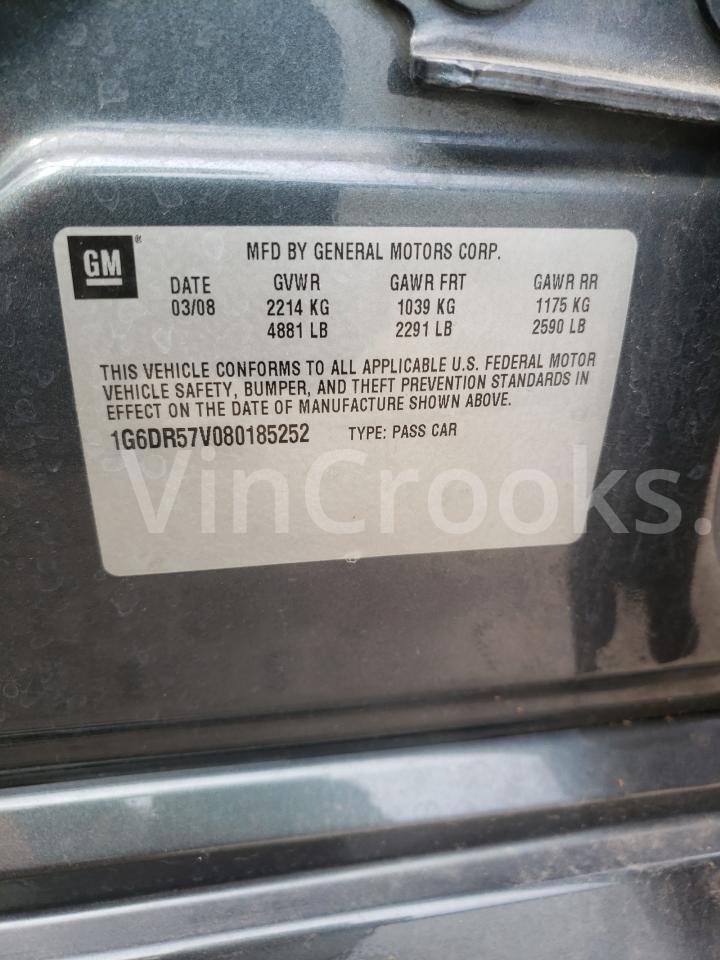 1G6DR57V080185252