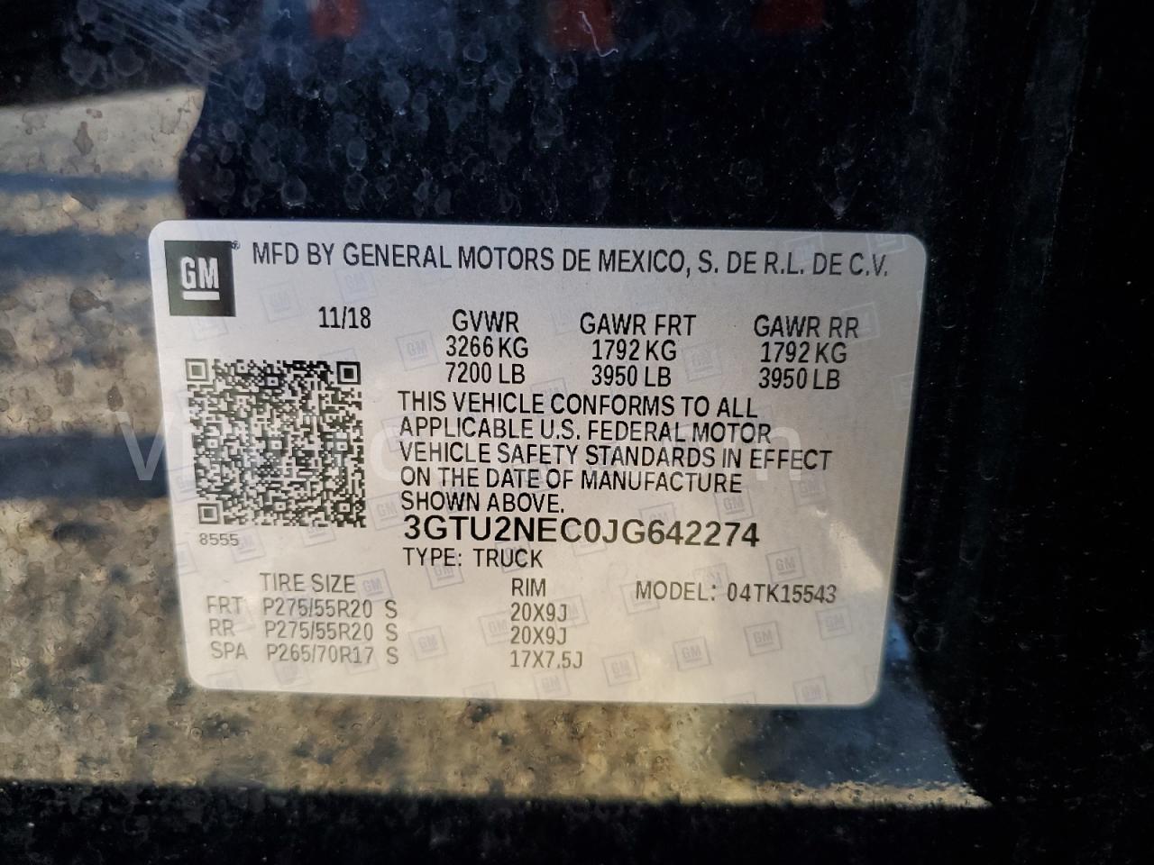 3GTU2NEC0JG642274