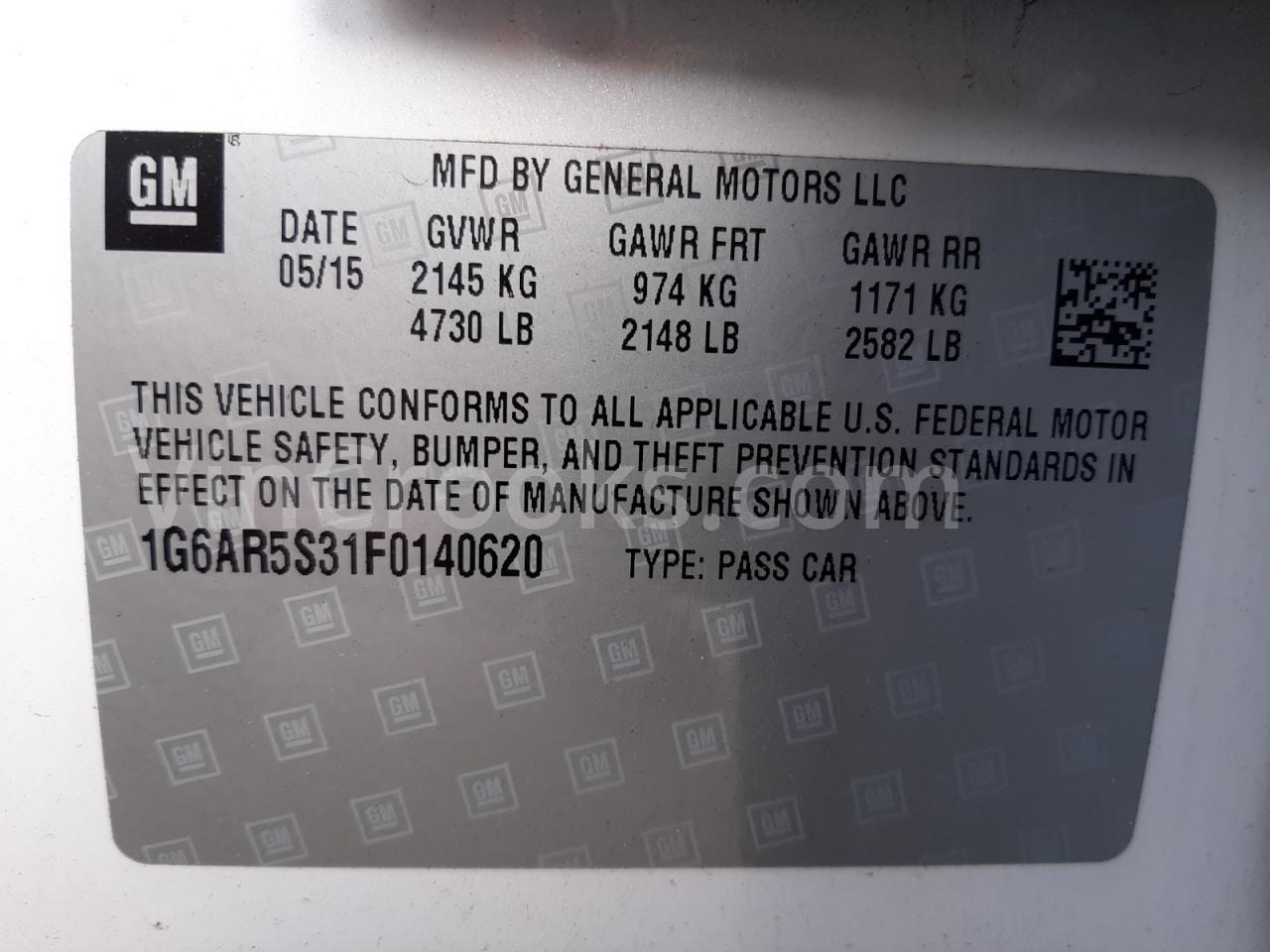 1G6AR5S31F0140620